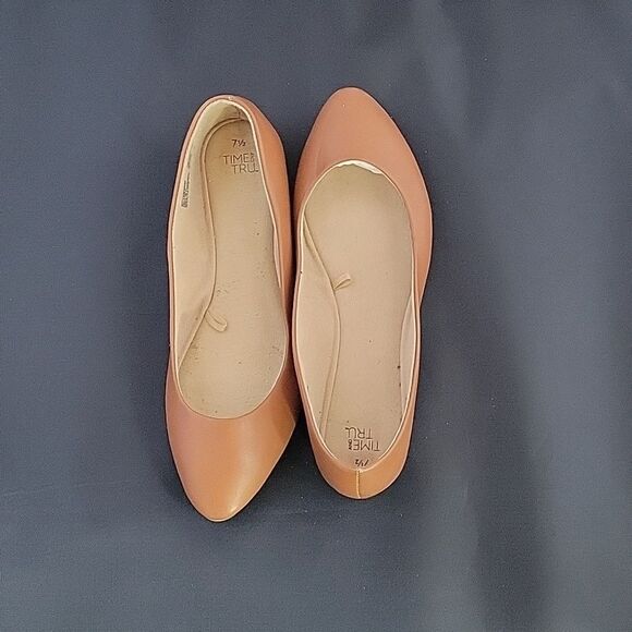 TIME AND TRU SLIP ON POINTED TOE WOMEN'S FLAT SHOES - Picture 7 of 12